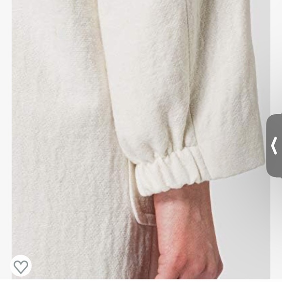 United Colors of Benetton double breasted longline coat - Picture 6 of 7